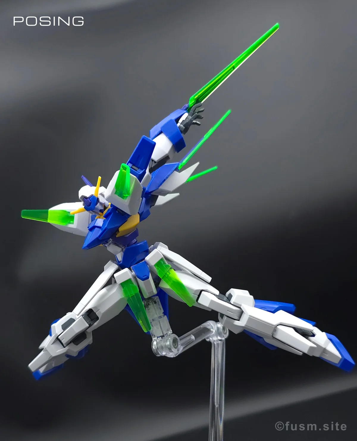 【ガンプラ】HG ガンダムAGE-FX レビュー ポージング 14