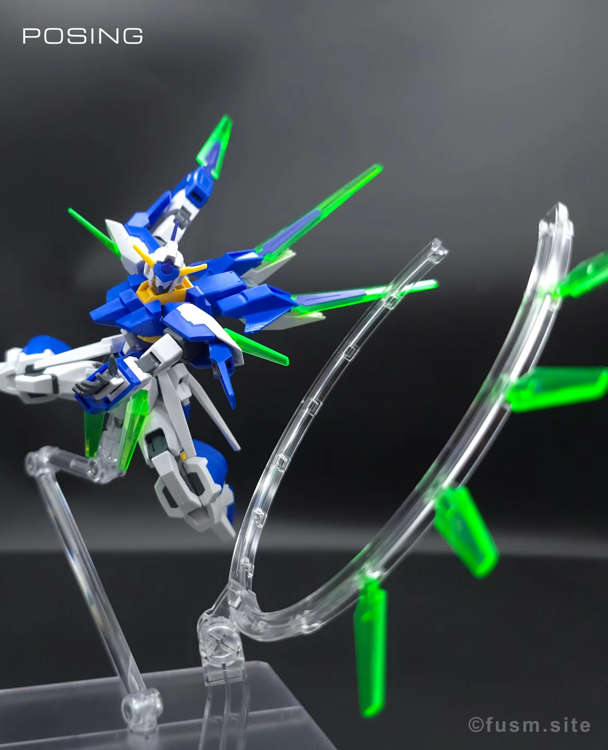 【ガンプラ】HG ガンダムAGE-FX レビュー ポージング 17