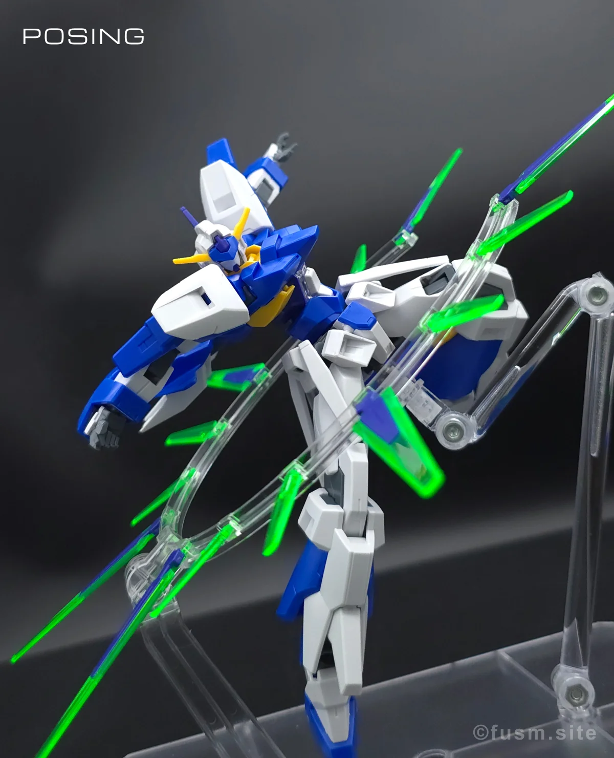 【ガンプラ】HG ガンダムAGE-FX レビュー ポージング 18