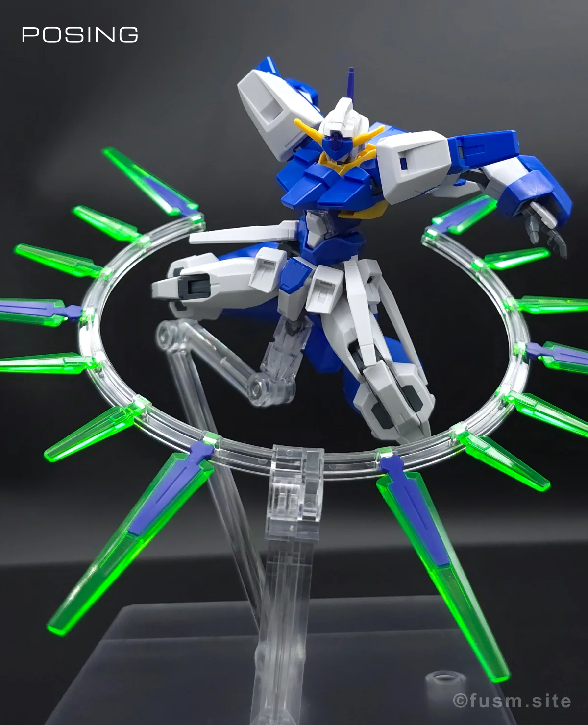 【ガンプラ】HG ガンダムAGE-FX レビュー ポージング 19