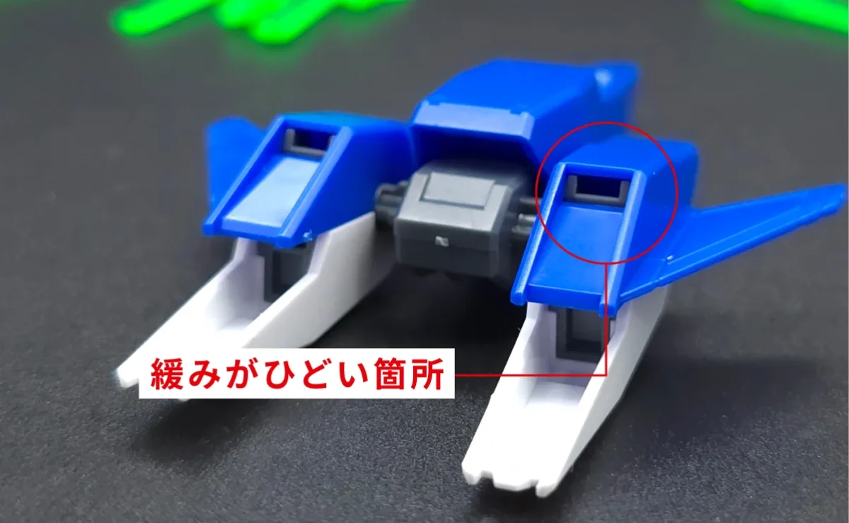 【ガンプラ】HG ガンダムAGE-FX レビュー 耐久力が弱い箇所