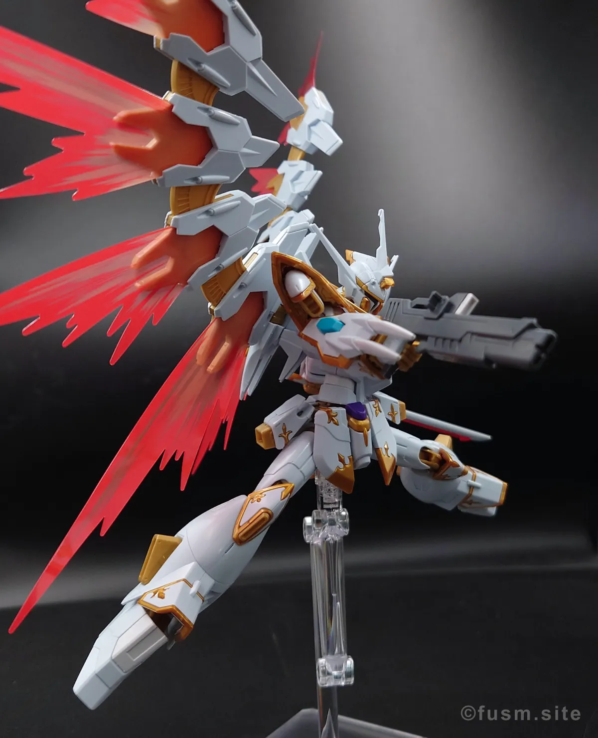 【レビュー】HG ブラックナイトスコードカルラ ポージング 02