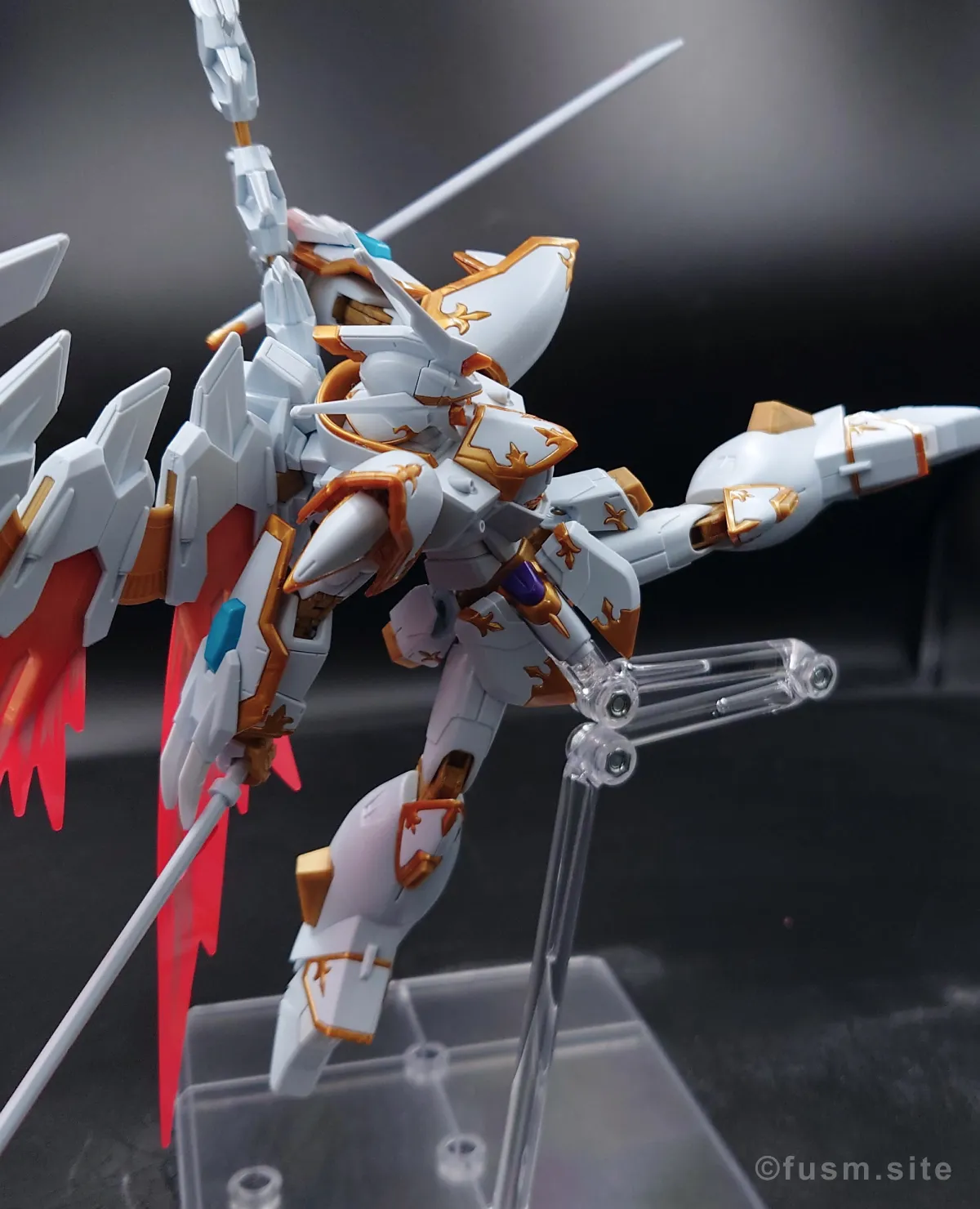 【レビュー】HG ブラックナイトスコードカルラ ポージング 04