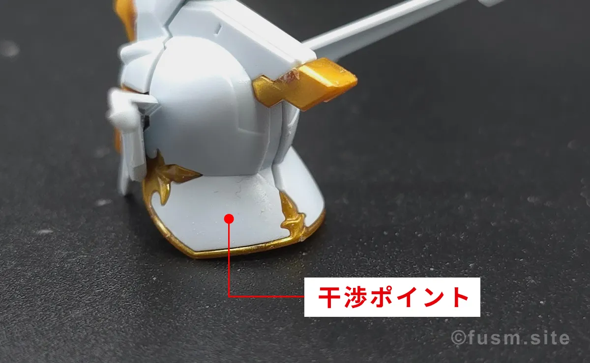 【レビュー】HG ブラックナイトスコードカルラ 頭部ディテール 02