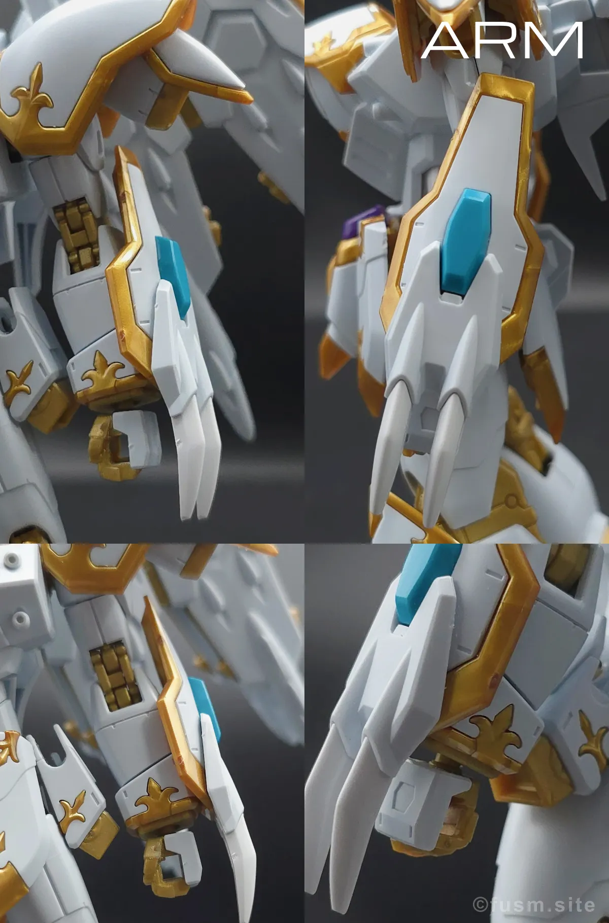 【レビュー】HG ブラックナイトスコードカルラ 腕部ディテール 01