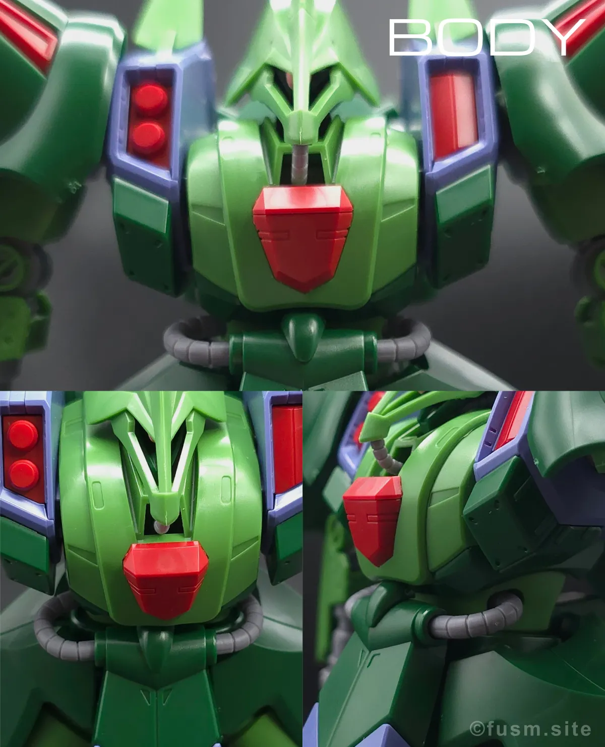 【レビュー】HG 1/144 ガルスJ 胴体ディテール 01
