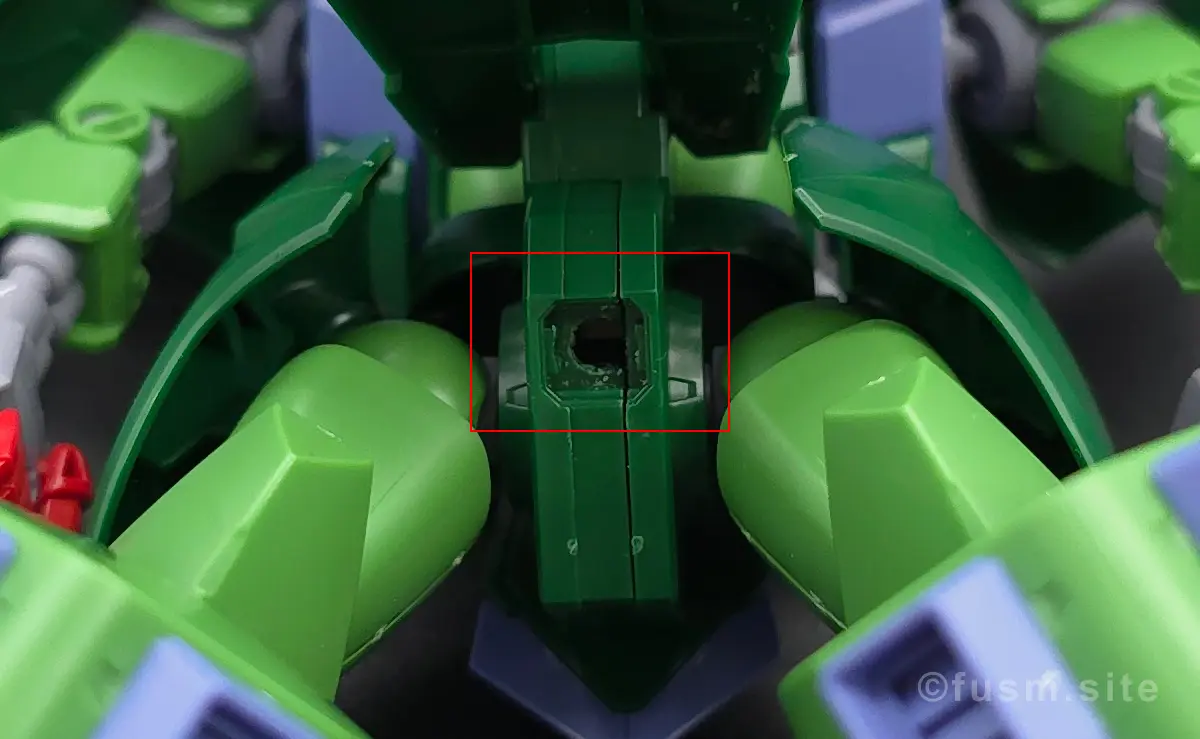 【レビュー】HG 1/144 ガルスJ 胴体ディテール 06