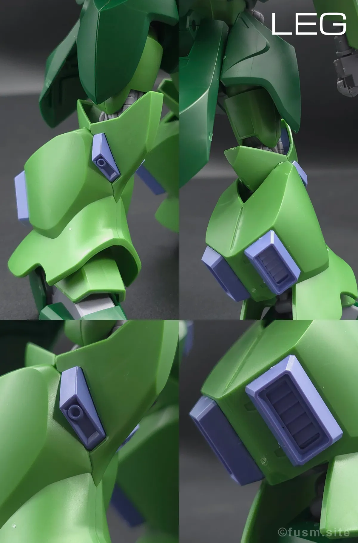 【レビュー】HG 1/144 ガルスJ 脚部ディテール 01