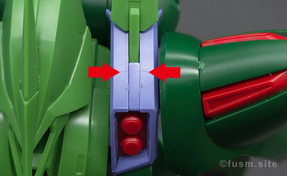 【レビュー】HG 1/144 ガルスJ 耐久力が弱い箇所 02