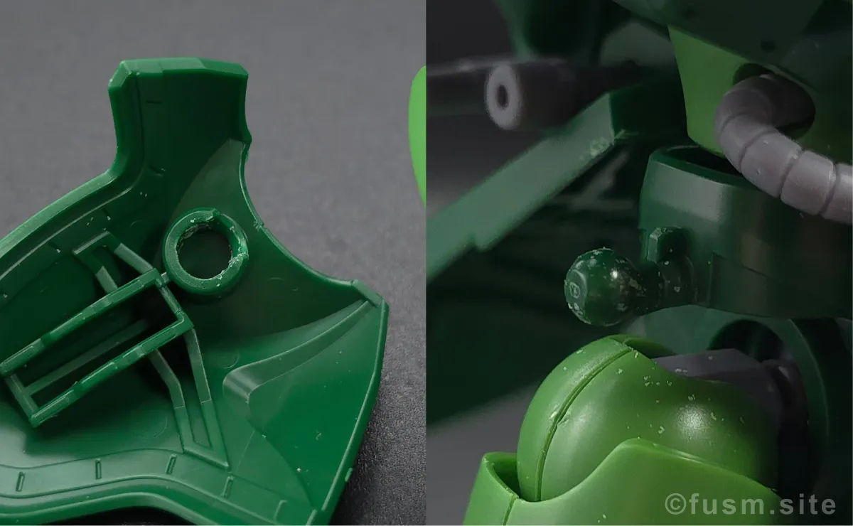 【レビュー】HG 1/144 ガルスJ 耐久力が弱い箇所 03