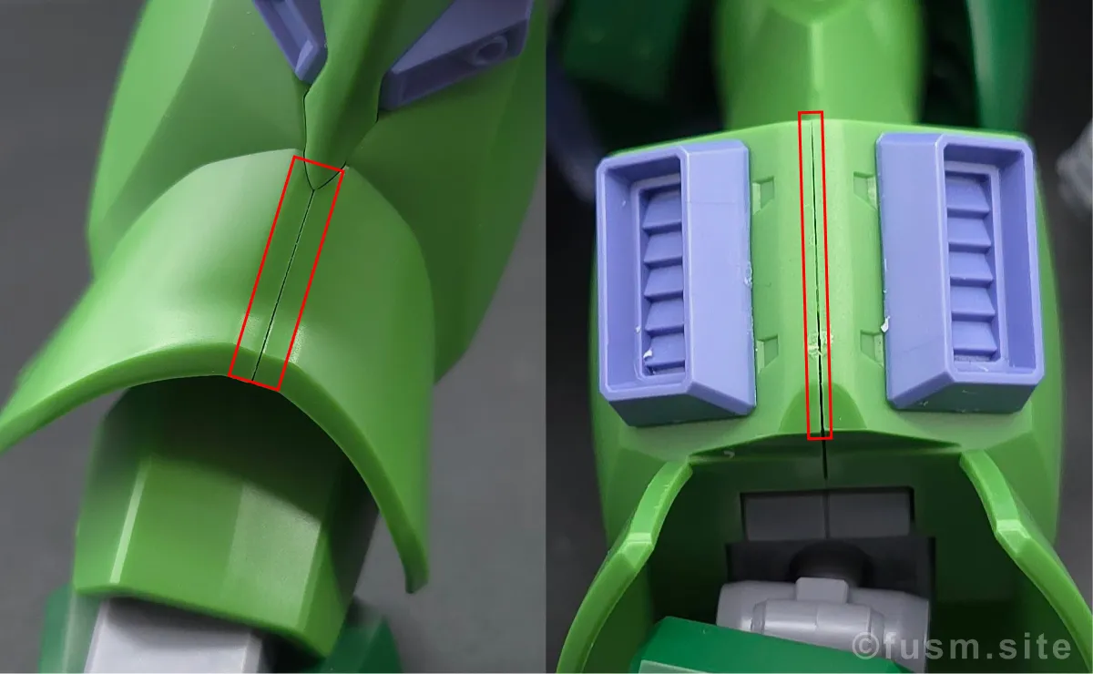【レビュー】HG 1/144 ガルスJ 合わせ目 04