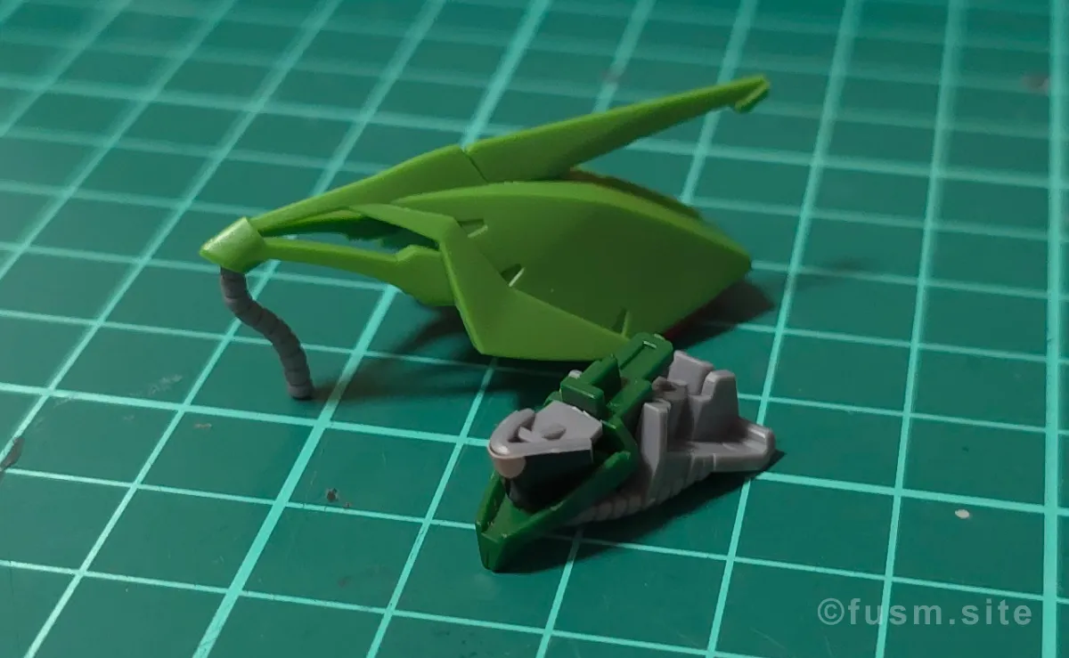 【レビュー】HG 1/144 ガルスJ パーツ・構造・組み立て 06