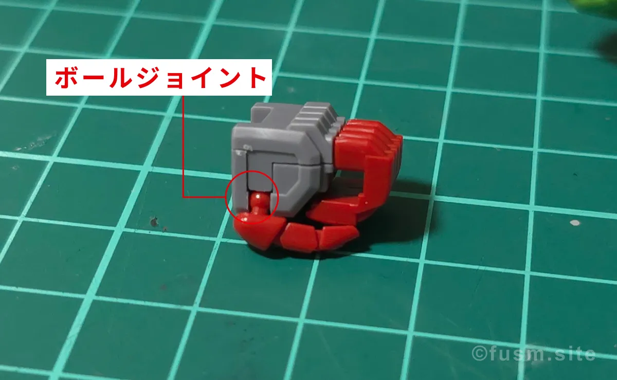 【レビュー】HG 1/144 ガルスJ パーツ・構造・組み立て 08
