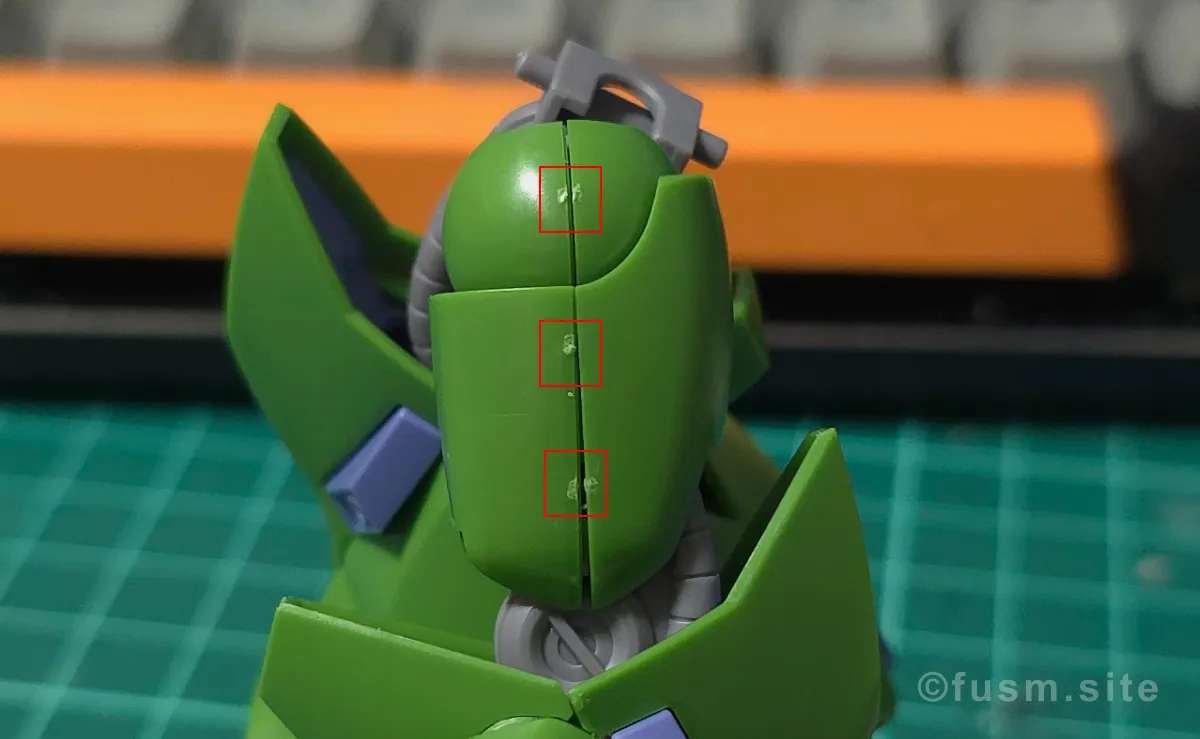 【レビュー】HG 1/144 ガルスJ パーツ・構造・組み立て 11