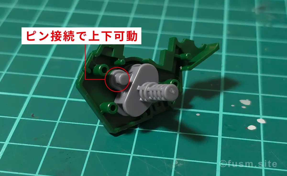 【レビュー】HG 1/144 ガルスJ パーツ・構造・組み立て 12