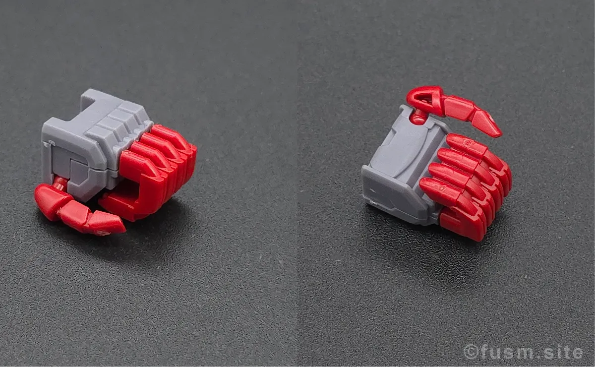 【レビュー】HG 1/144 ガルスJ 付属品 01