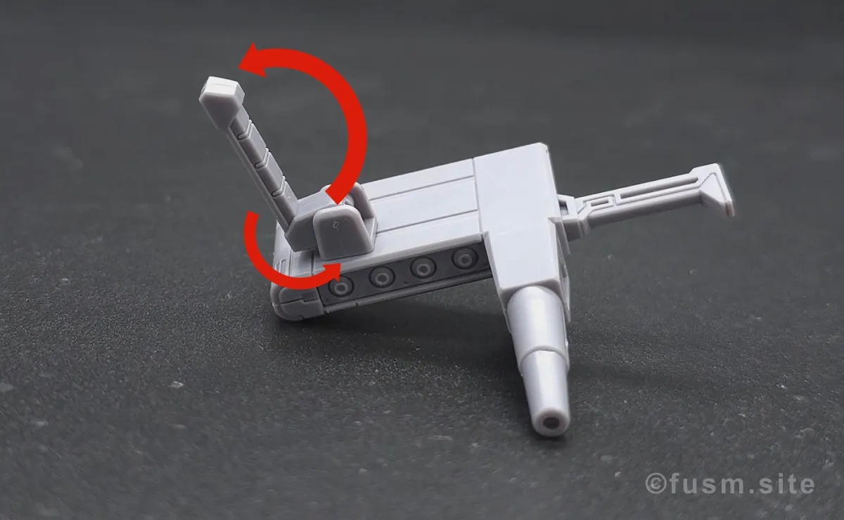 【レビュー】HG 1/144 ガルスJ 付属品 1