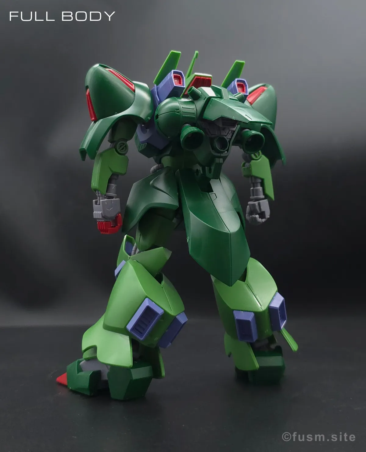 【レビュー】HG 1/144 ガルスJ 多角的に見た全体の外観・素組み 04
