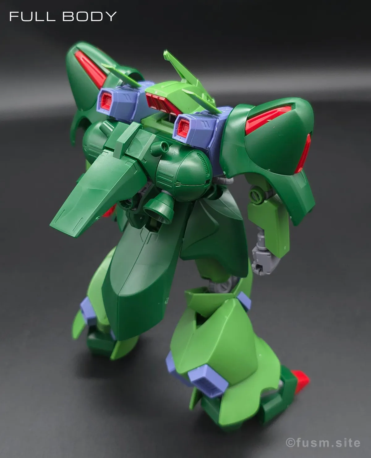 【レビュー】HG 1/144 ガルスJ 多角的に見た全体の外観・素組み 06