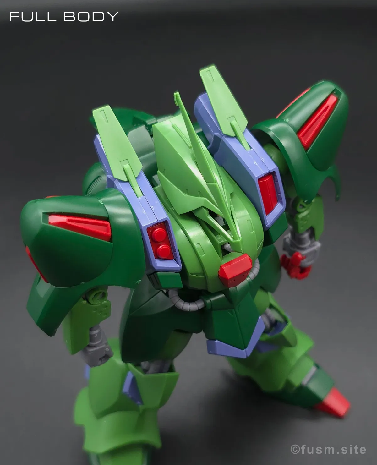 【レビュー】HG 1/144 ガルスJ 多角的に見た全体の外観・素組み 08