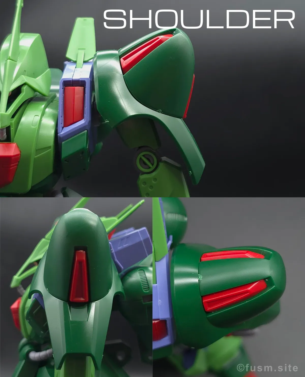 【レビュー】HG 1/144 ガルスJ 肩ディテール 01