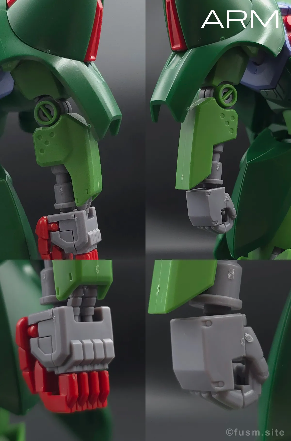 【レビュー】HG 1/144 ガルスJ 腕部ディテール 01