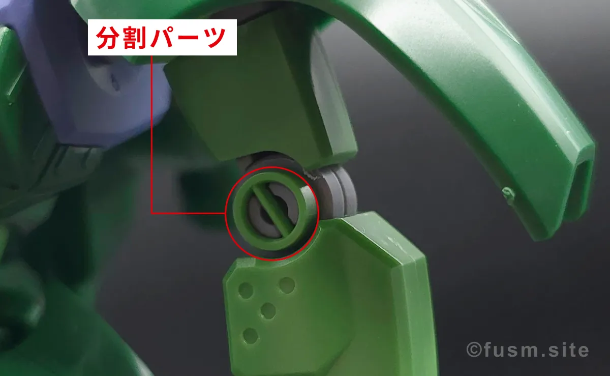 【レビュー】HG 1/144 ガルスJ 腕部ディテール 03