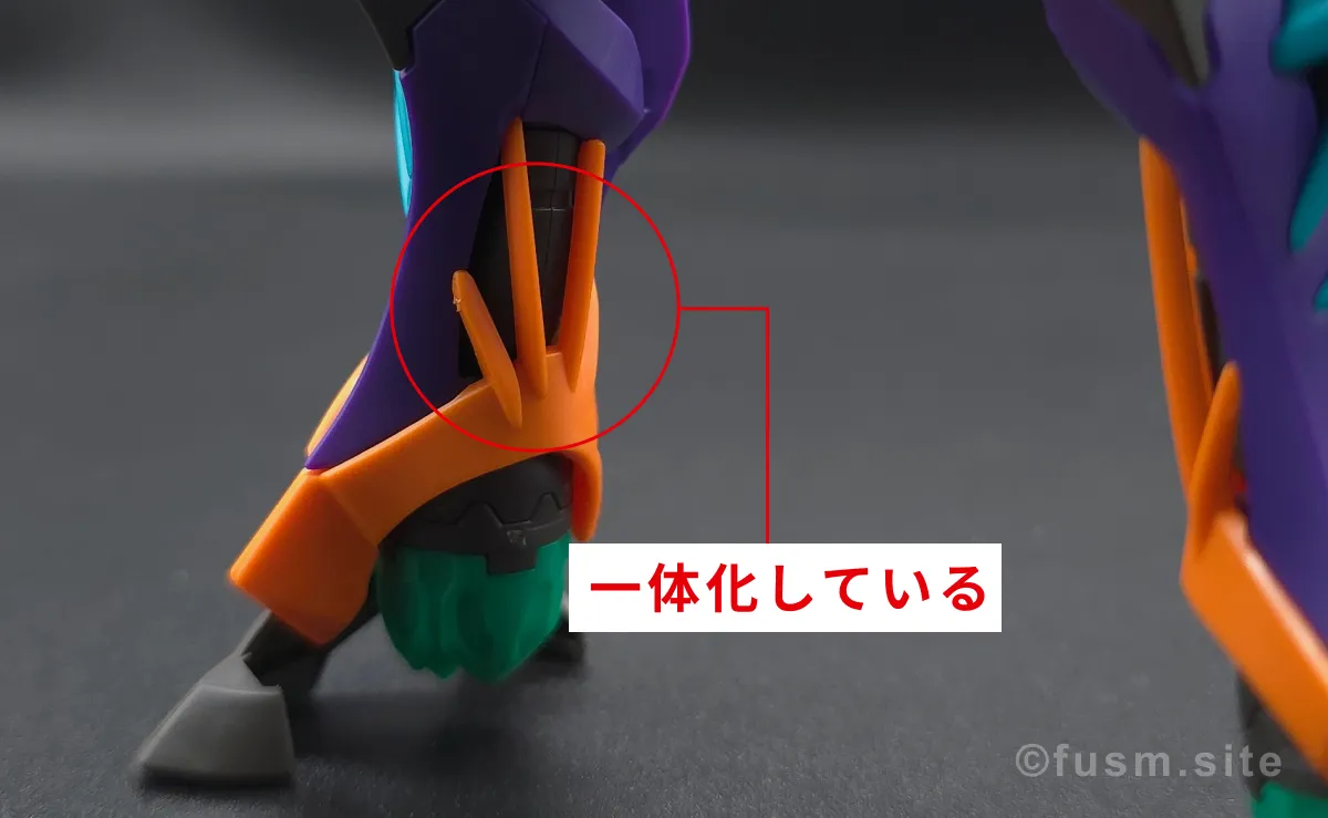 【レビュー】HG GFreD(ジフレド) 脚部ディテール 02