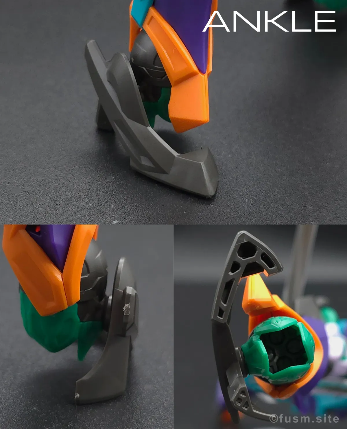 【レビュー】HG GFreD(ジフレド) 脚部ディテール 03