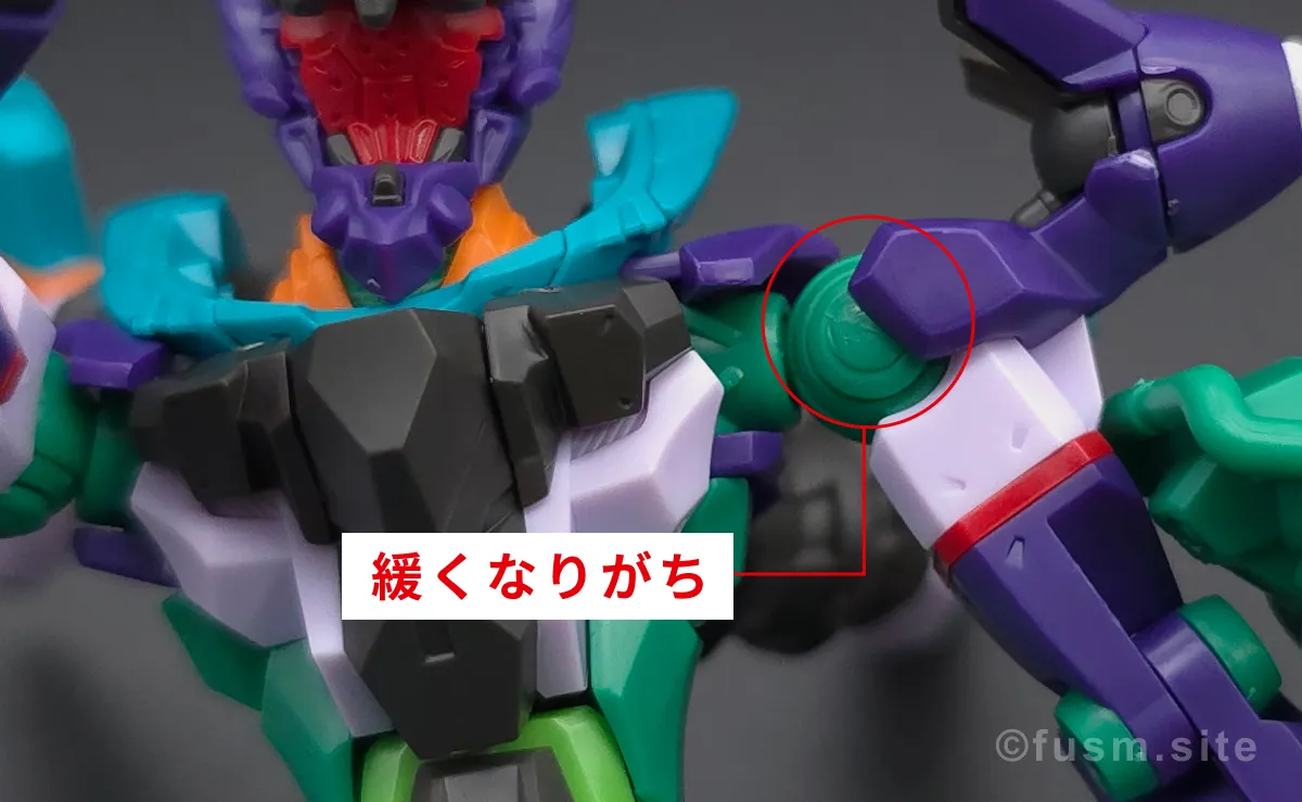 【レビュー】HG GFreD(ジフレド) 耐久力が弱い箇所 01