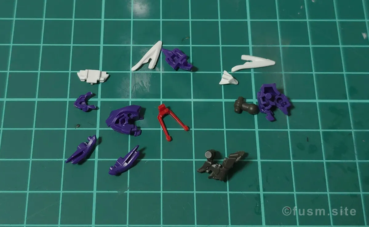 【レビュー】HG GFreD(ジフレド) パーツ・構造・組み立て 01