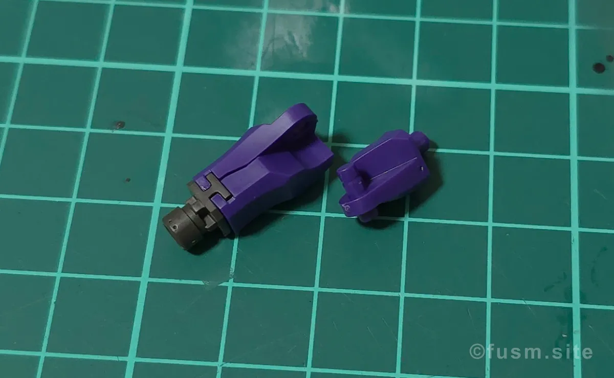 【レビュー】HG GFreD(ジフレド) パーツ・構造・組み立て 04