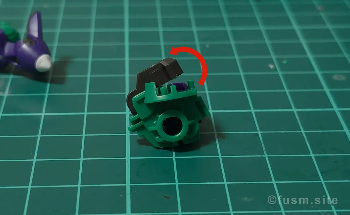 【レビュー】HG GFreD(ジフレド) パーツ・構造・組み立て 05