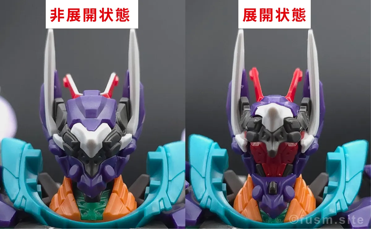 【レビュー】HG GFreD(ジフレド) 頭部ディテール 02