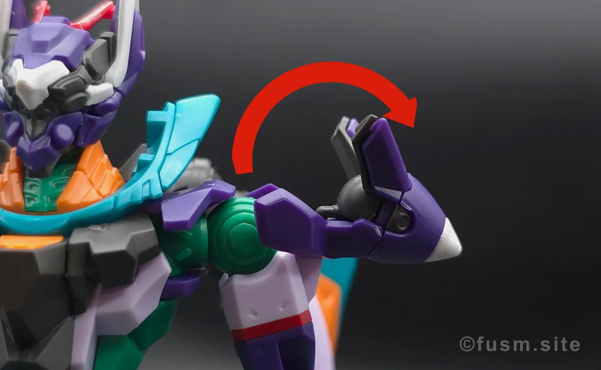【レビュー】HG GFreD(ジフレド) 肩ディテール ギミック 01