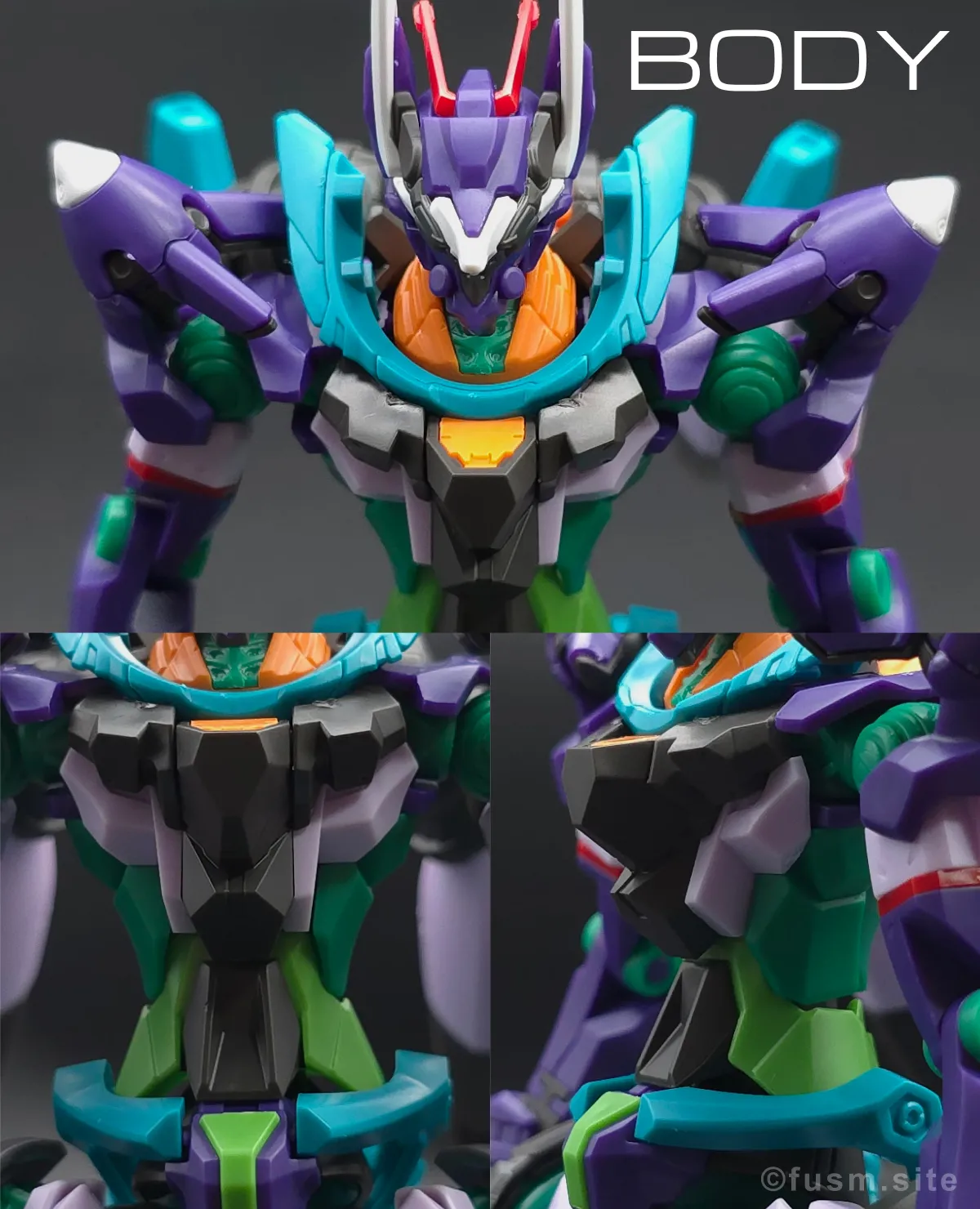 【レビュー】HG GFreD(ジフレド) 胴体ディテール 01