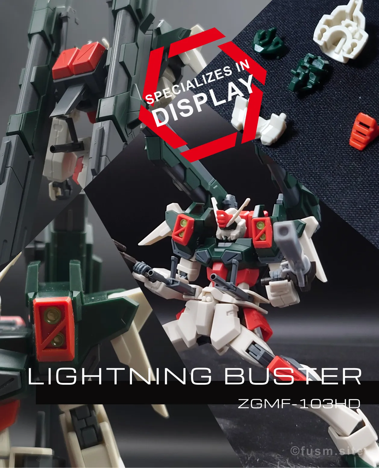 HGCE ライトニングバスター レビュー】HG ライトニングバスターガンダム