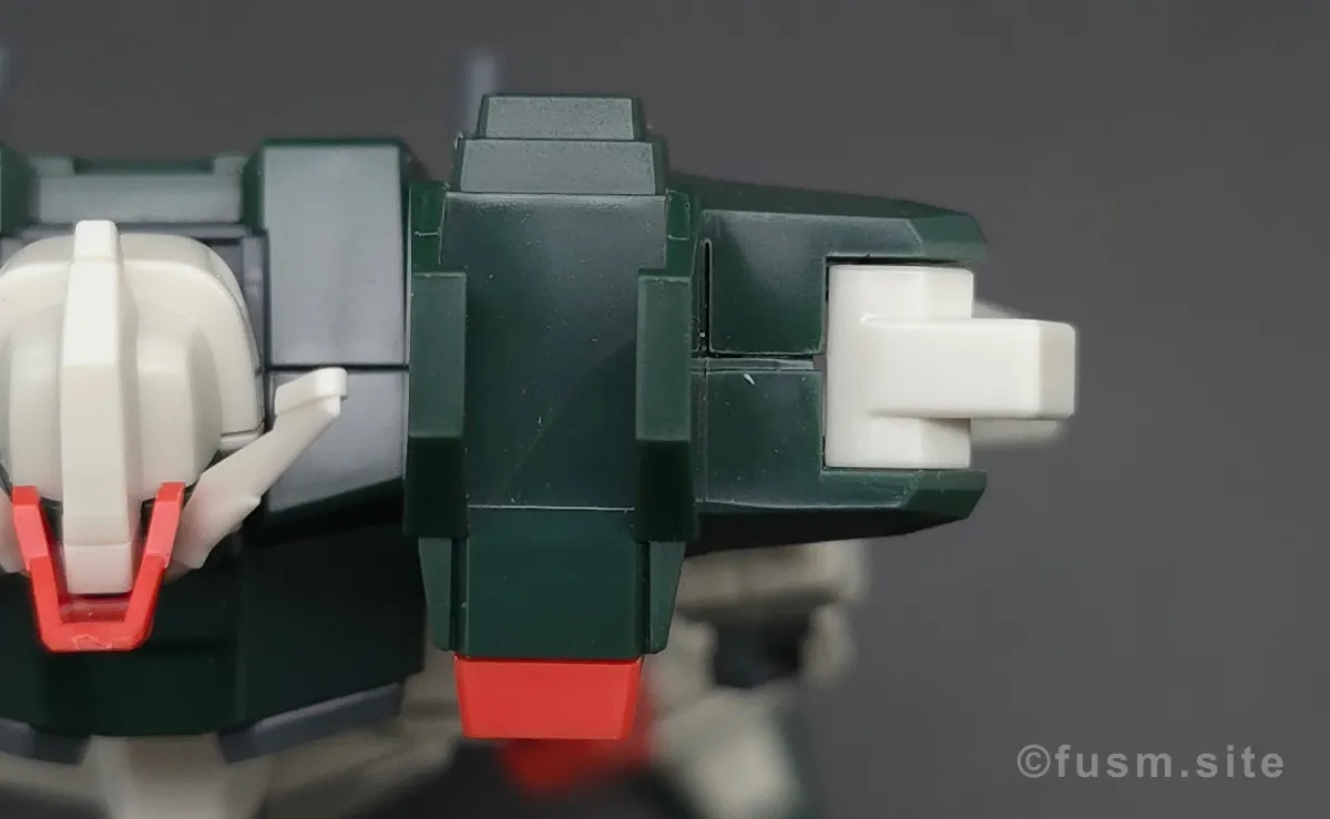【レビュー】HG ライトニングバスターガンダム 肩ディテール 02