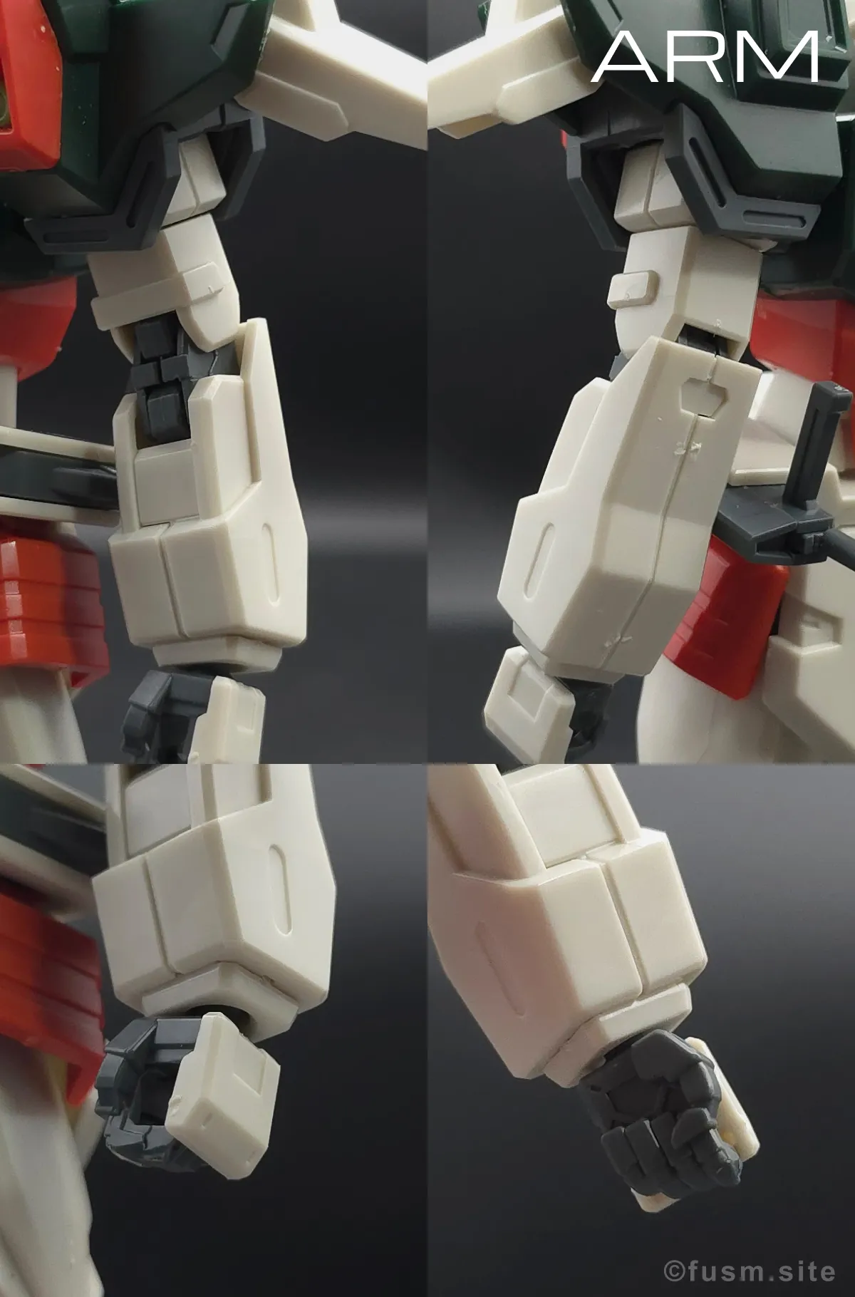【レビュー】HG ライトニングバスターガンダム 腕部ディテール 01