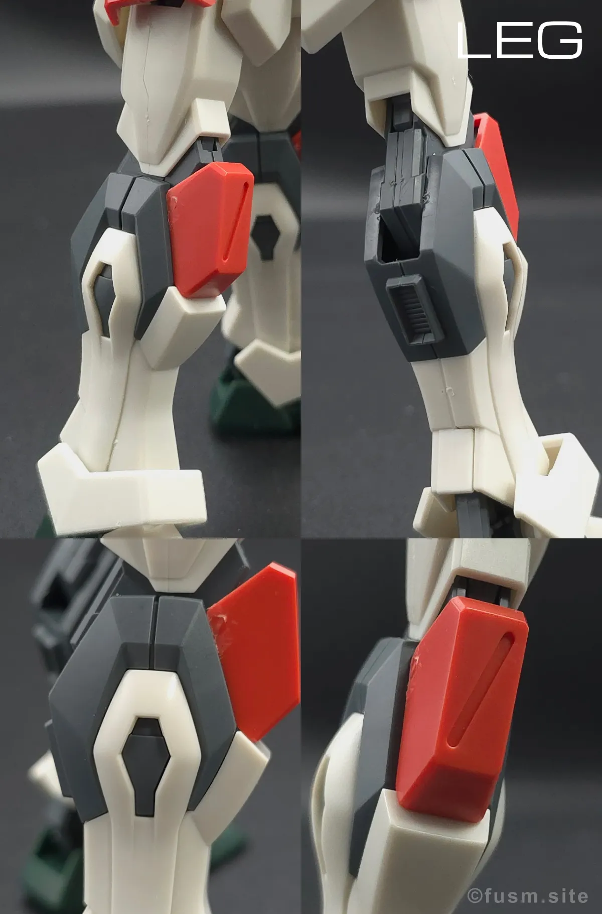 【レビュー】HG ライトニングバスターガンダム 脚部ディテール 01