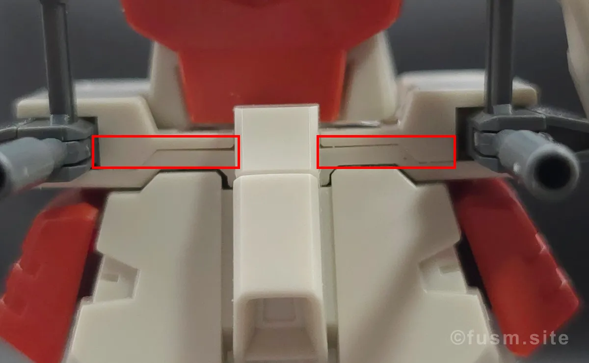 【レビュー】HG ライトニングバスターガンダム 合わせ目 01