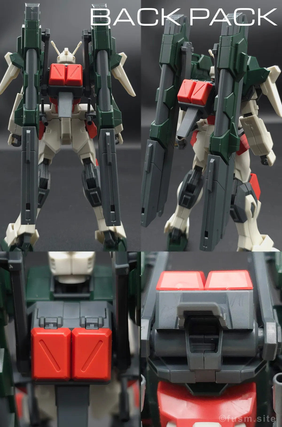 【レビュー】HG ライトニングバスターガンダム バックパックレビュー 01