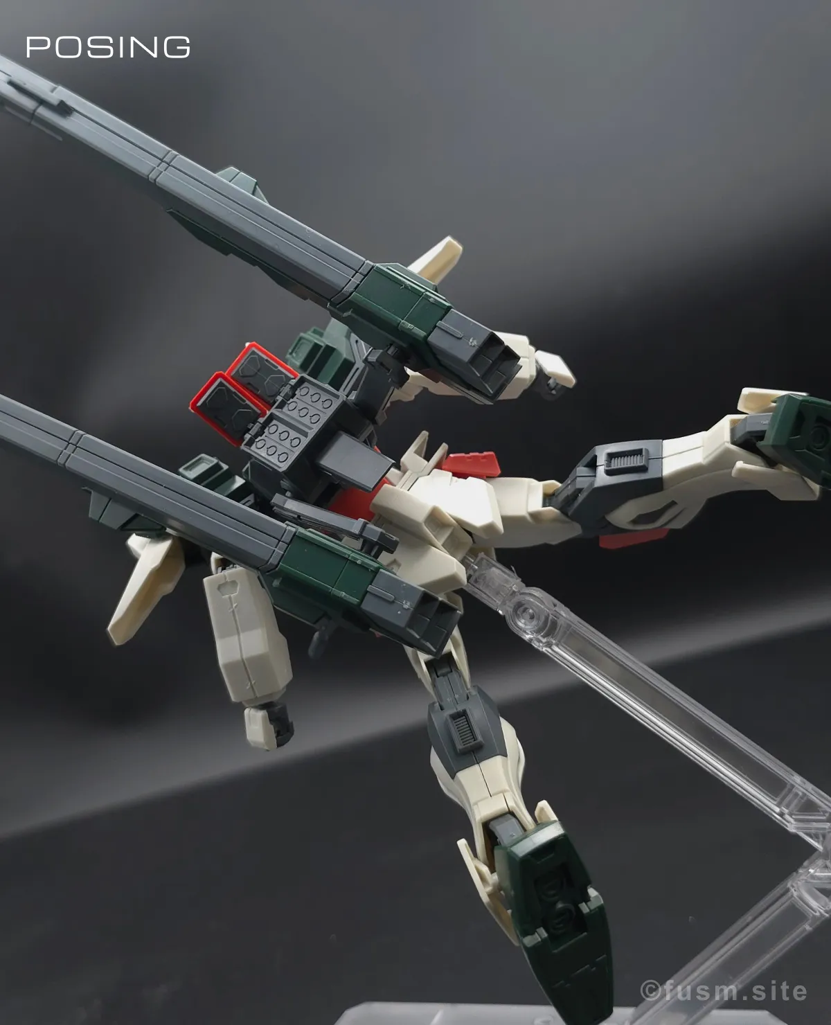 【レビュー】HG ライトニングバスターガンダム ポージング 05