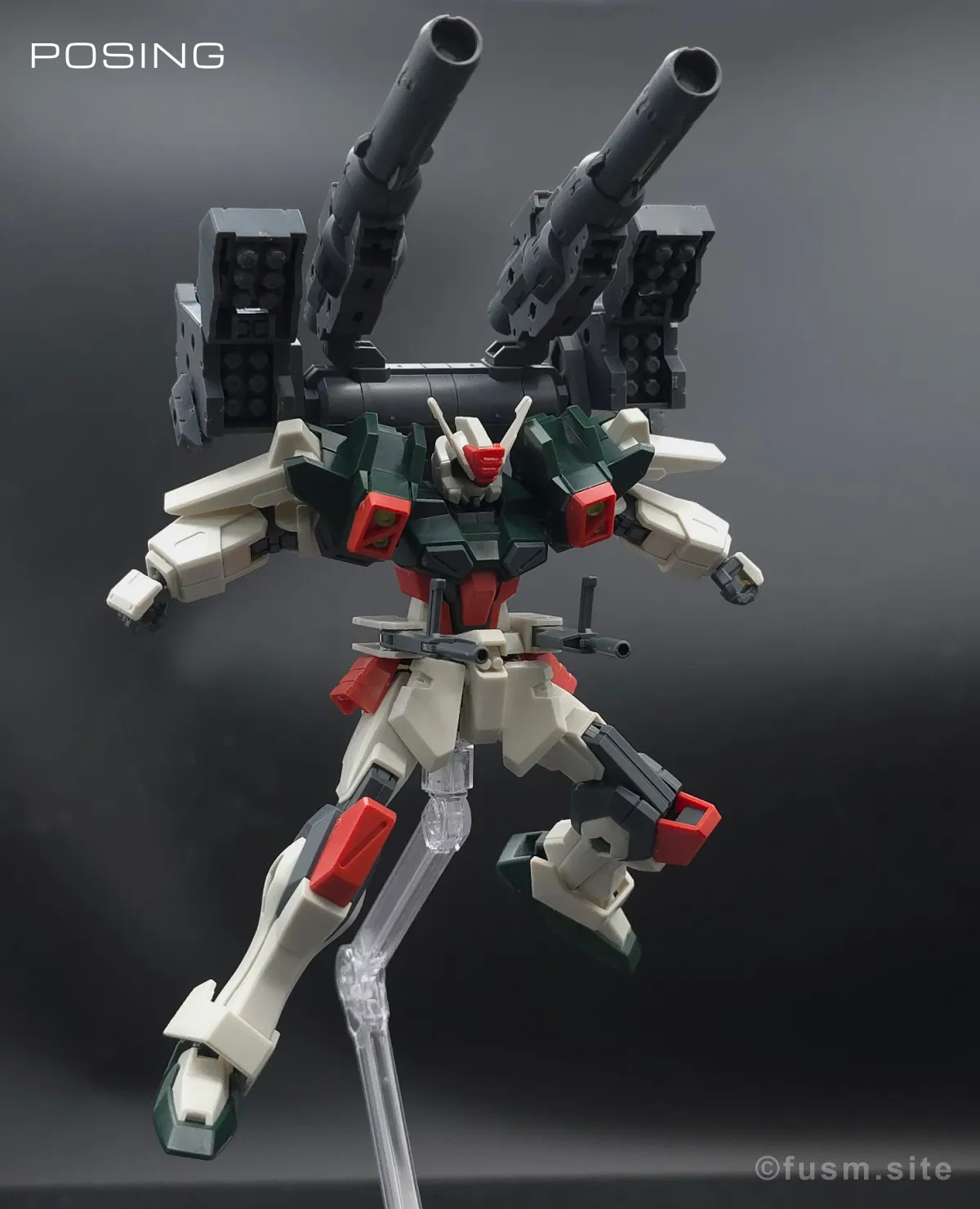 【レビュー】HG ライトニングバスターガンダム ポージング 16