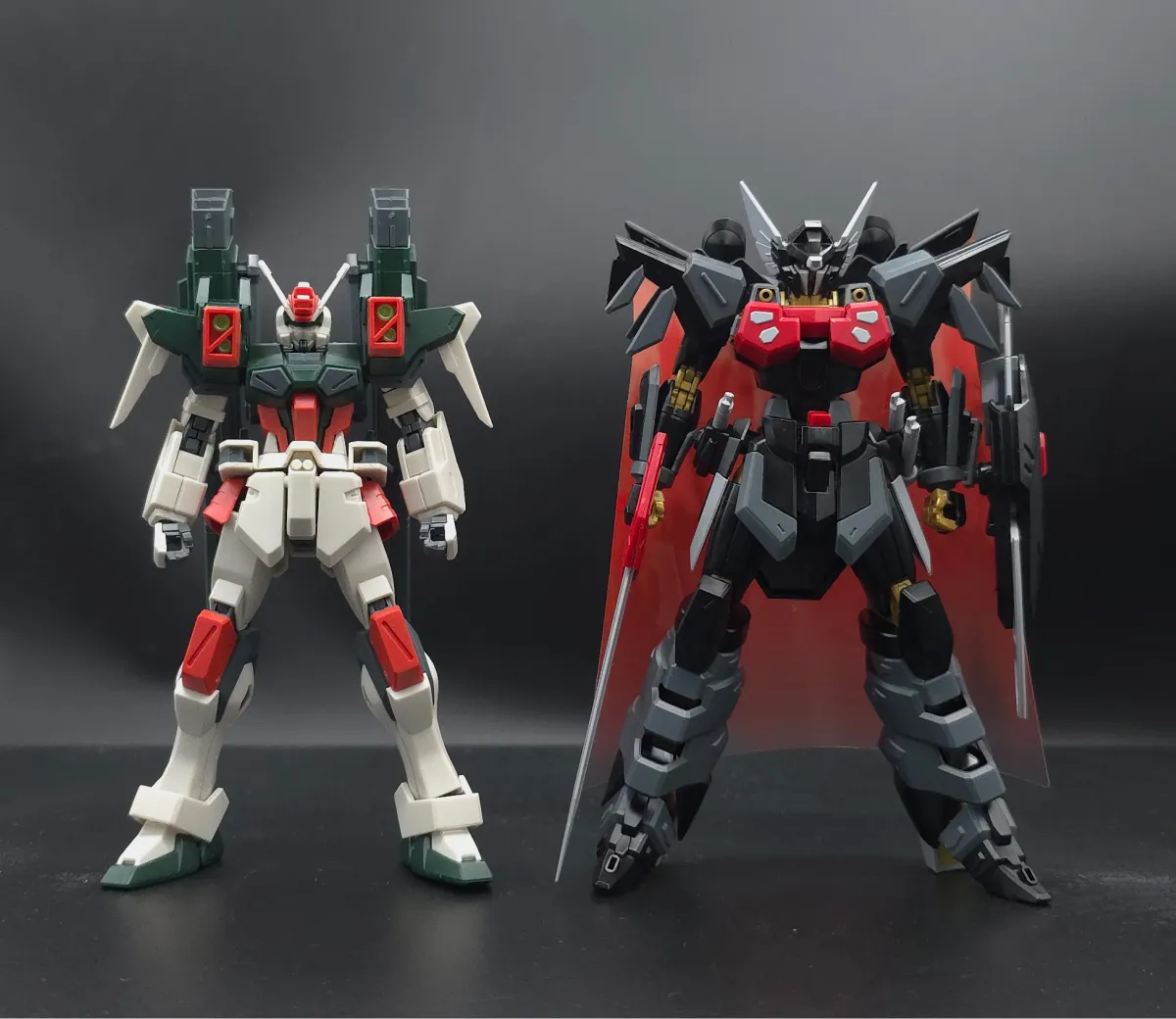 【レビュー】HG ライトニングバスターガンダム 比較 01