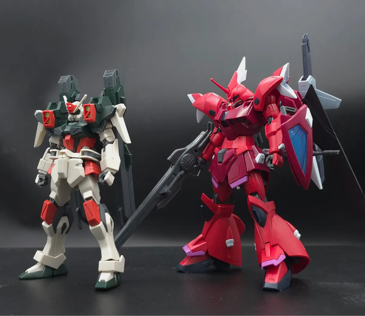 【レビュー】HG ライトニングバスターガンダム 比較 04