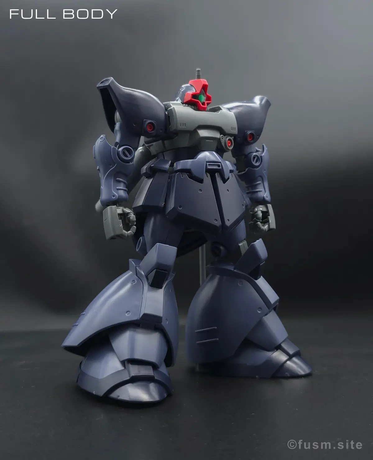 【レビュー】HGUC リック・ドムII(ツヴァイ) 多角的に見た全体の外観・素組み 08