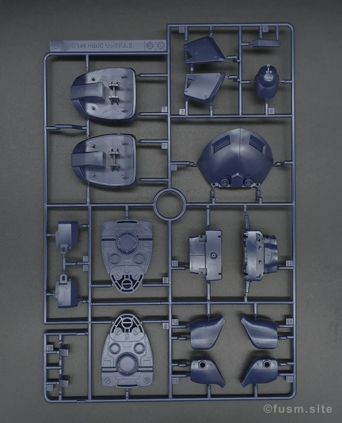 【レビュー】HGUC リック・ドムII(ツヴァイ) ランナー 02