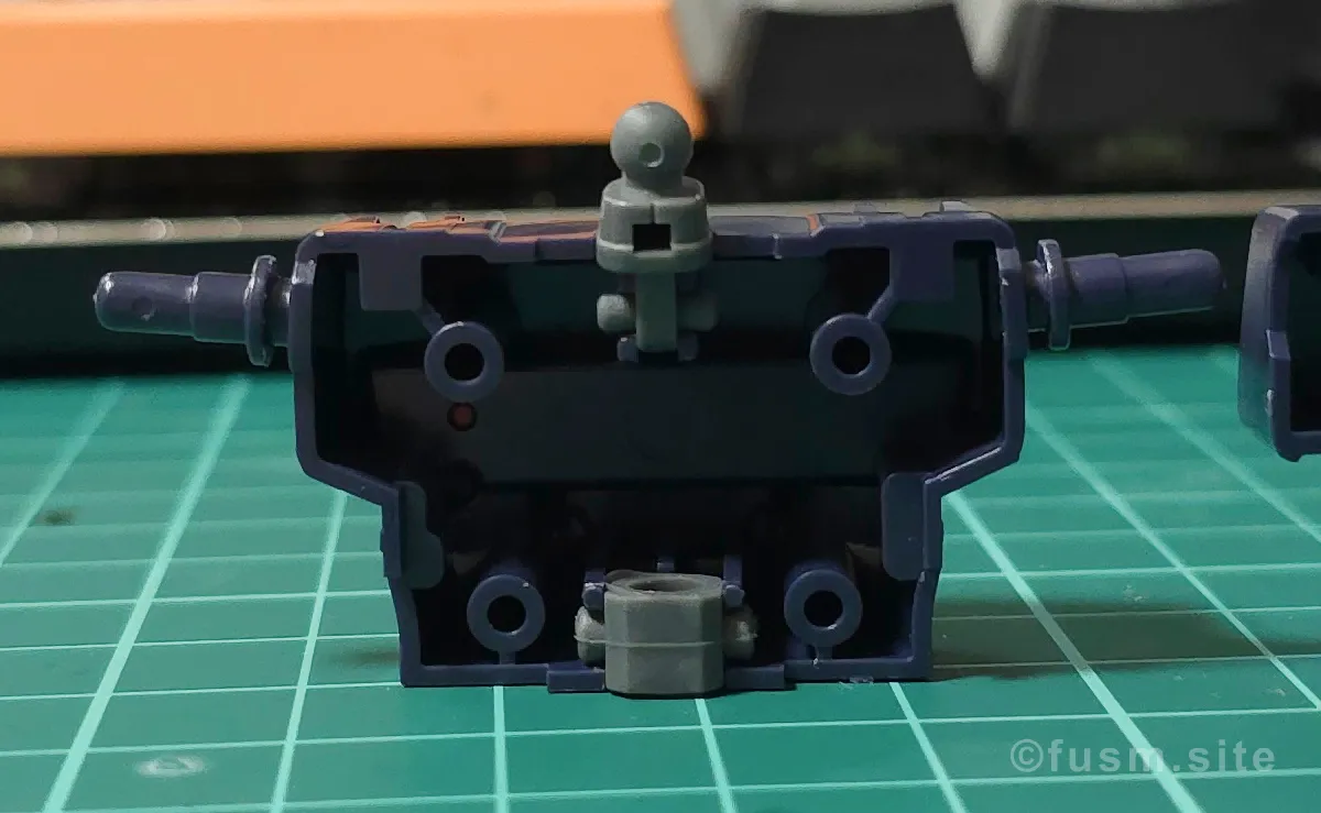 【レビュー】HGUC リック・ドムII(ツヴァイ) パーツ・構造・組み立て 02