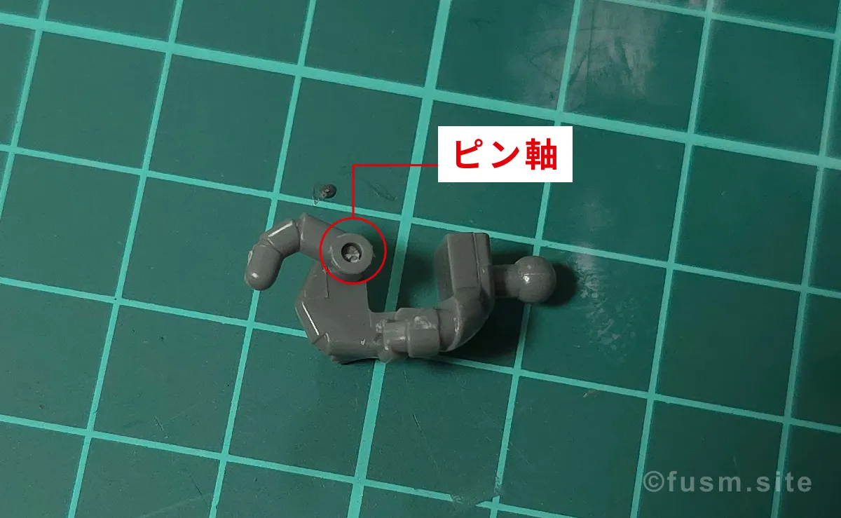 【レビュー】HGUC リック・ドムII(ツヴァイ) パーツ・構造・組み立て 05